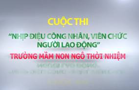 Responding to the contest "Rhythm of labor officials" - Viet Nam dance I Love